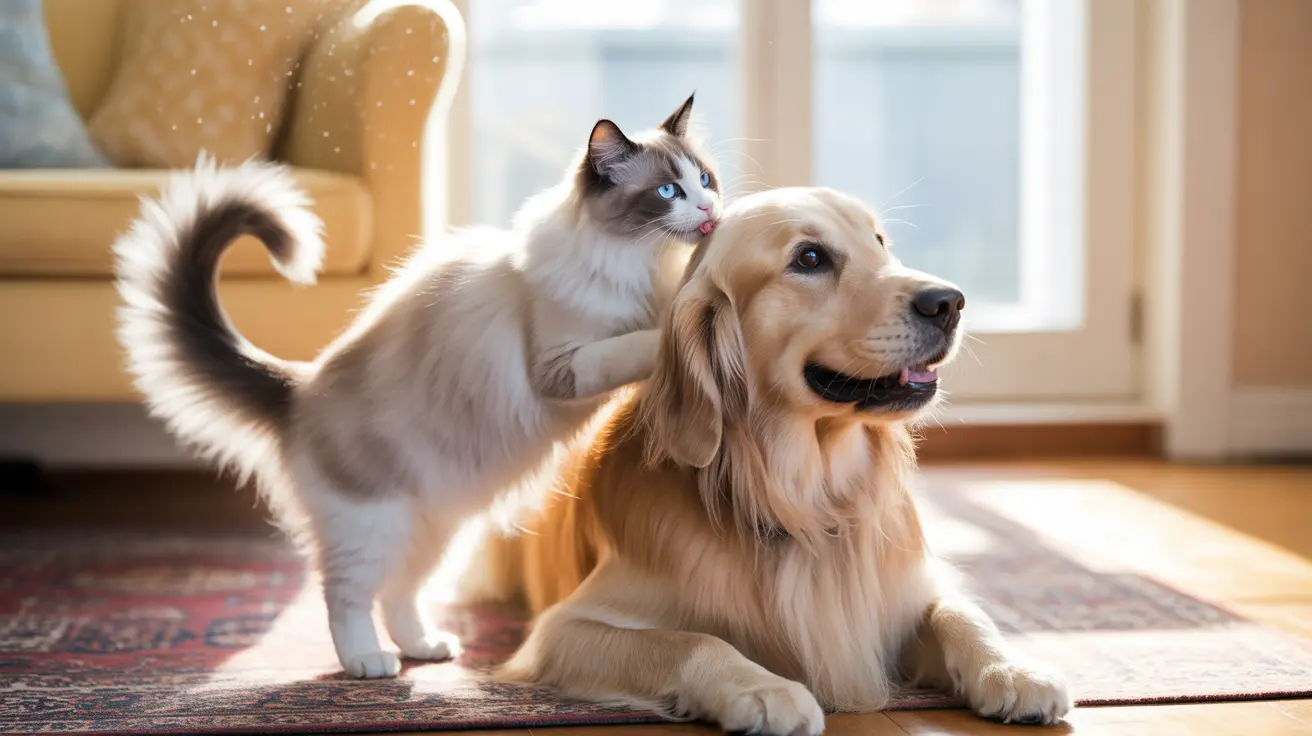 Why Does My Cat Lick My Dog? Understanding This Fascinating Behavior