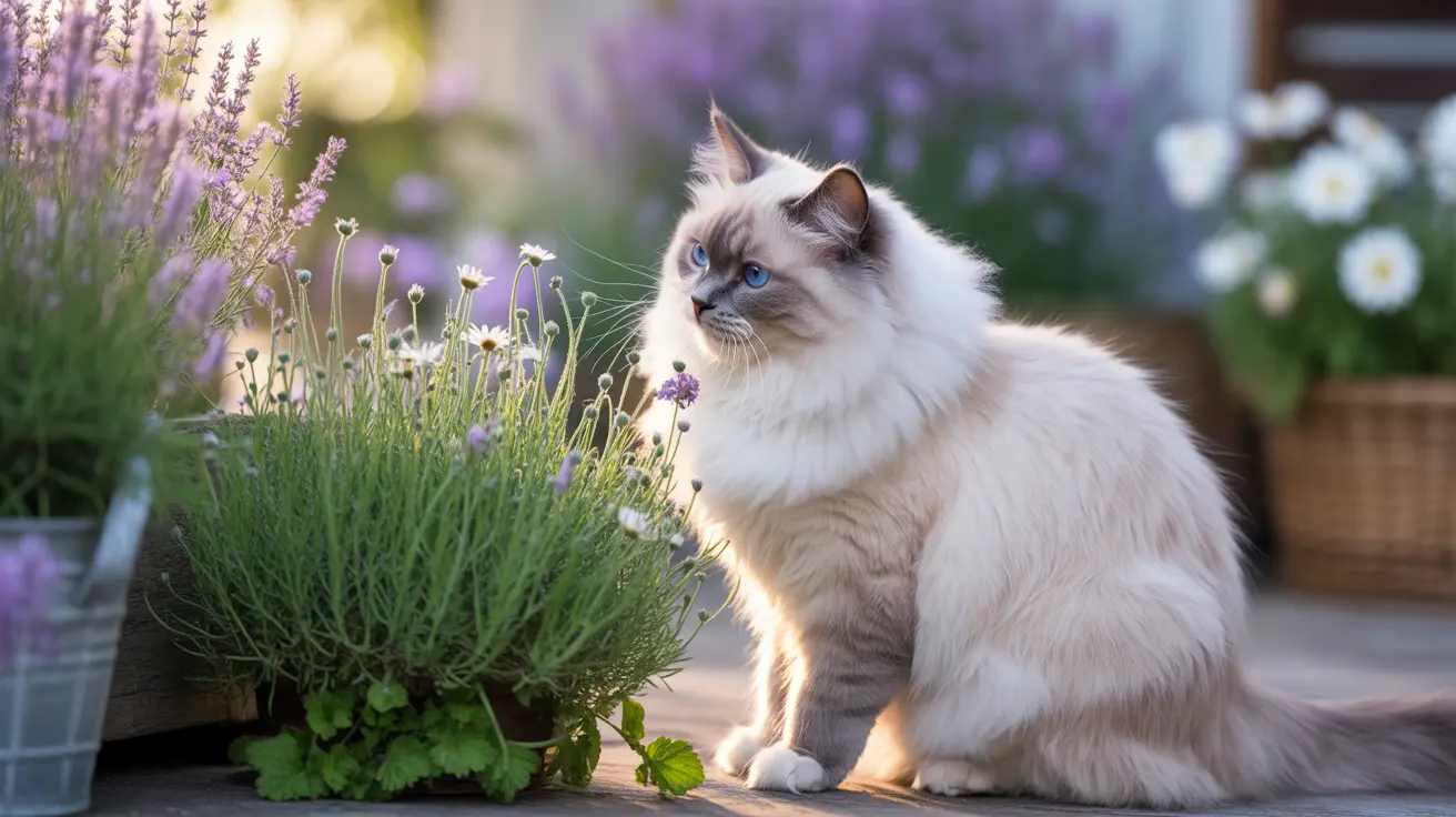 猫のための安全で有用なハーブ完全ガイド：ケアマニュアル