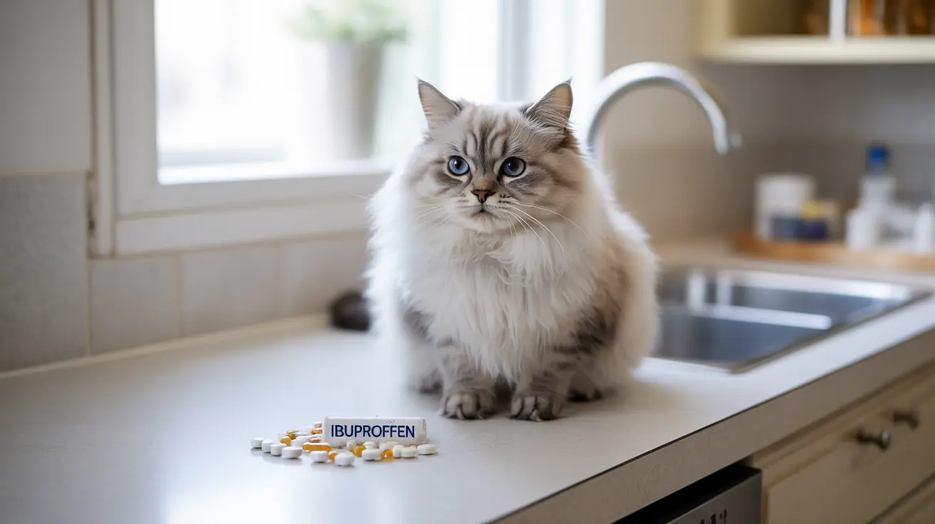 Help! My Cat Ate Ibuprofen: Emergency Steps and Treatment Guide