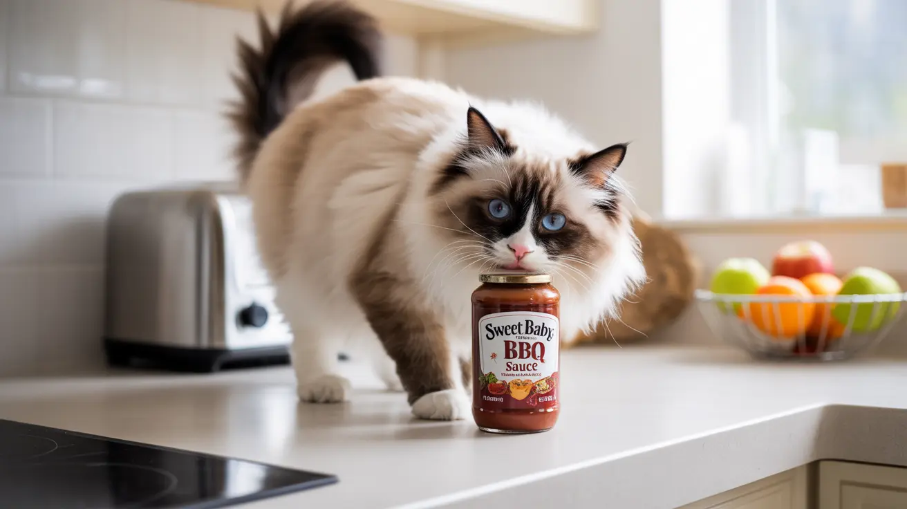 Chat peut-il manger de la sauce barbecue : dangers et alternatives