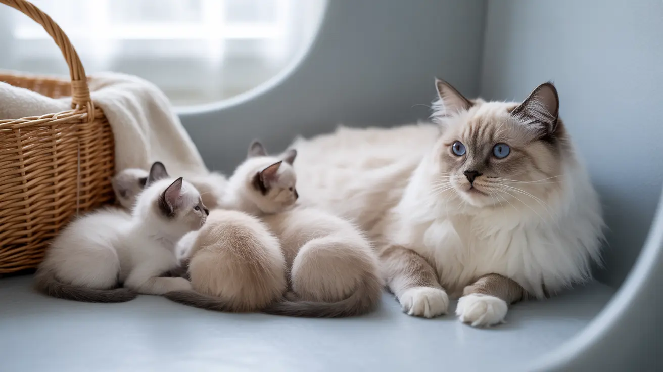 Saignement après mise bas chez la chatte : comprendre les pertes post-partum