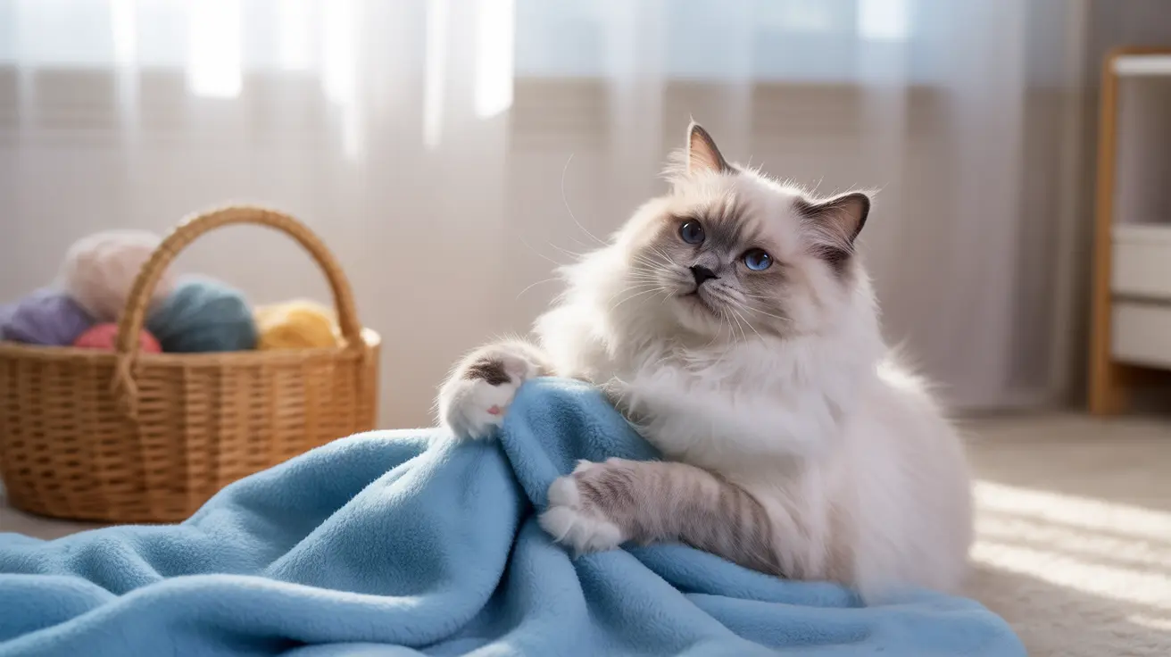 Why Does My Cat Knead My Blanket and Purr? Understanding This Common Feline Behavior