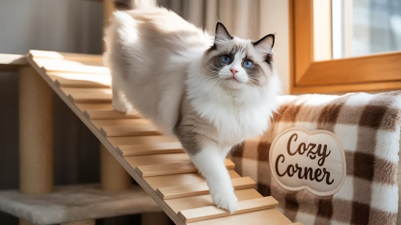 Guía paso a paso: cómo hacer una rampa casera para gatos mayores