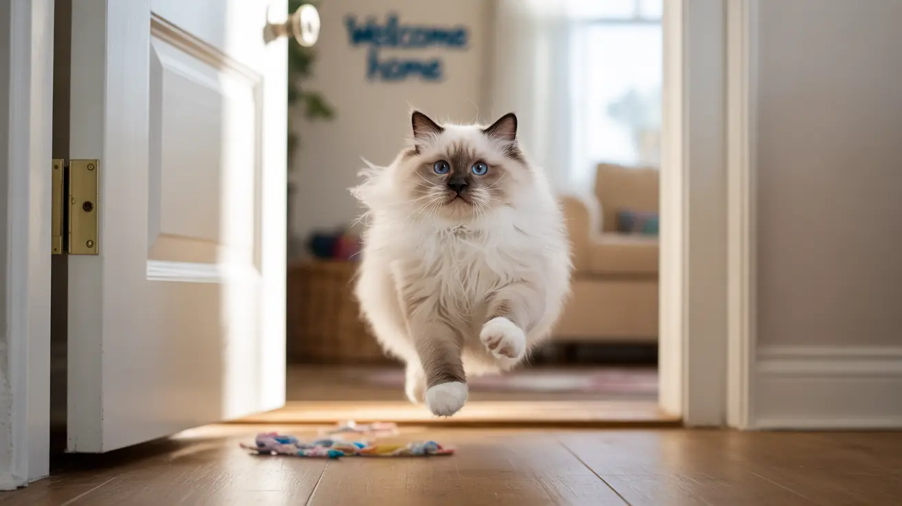 Comprendre l'instinct de votre chat face à la fuite par la porte