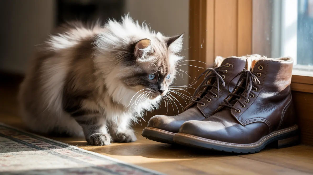 ¿Por qué mi gato orina en los zapatos? Causas y soluciones