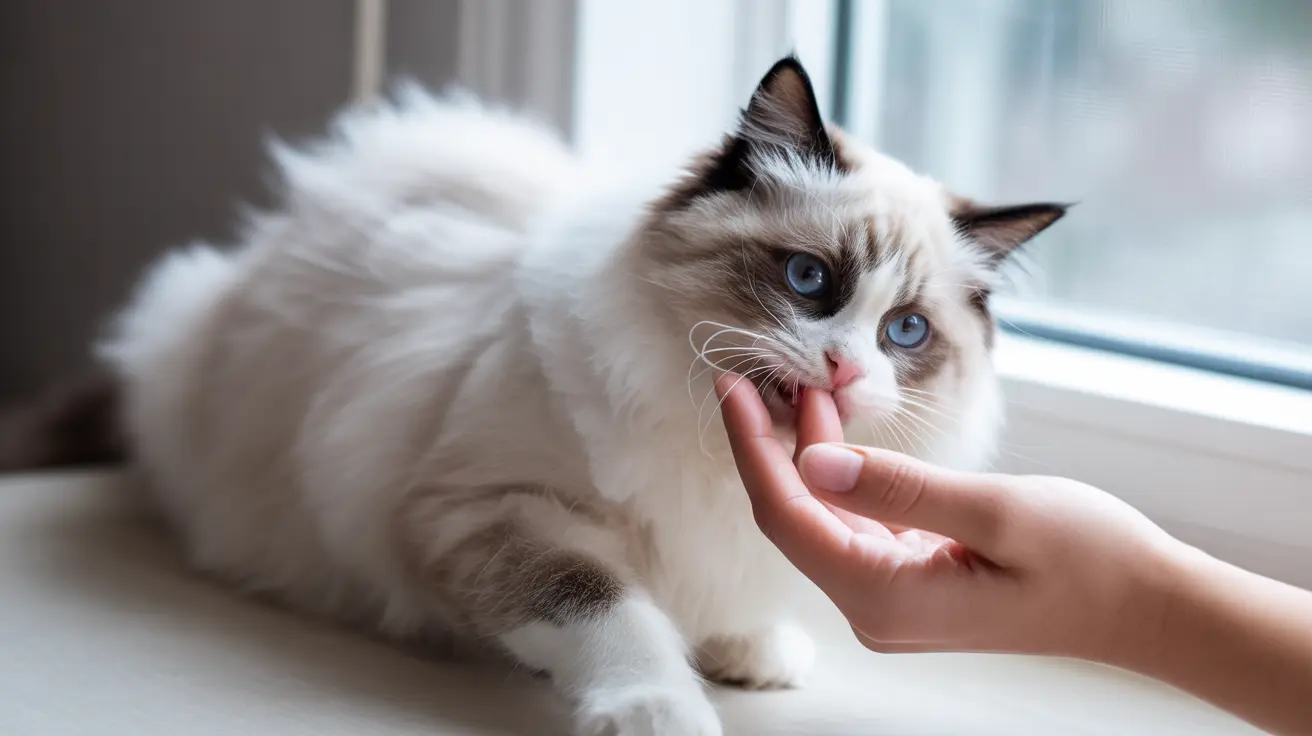 Pourquoi mon chat me mordille : comprendre les mordillements chez le chat