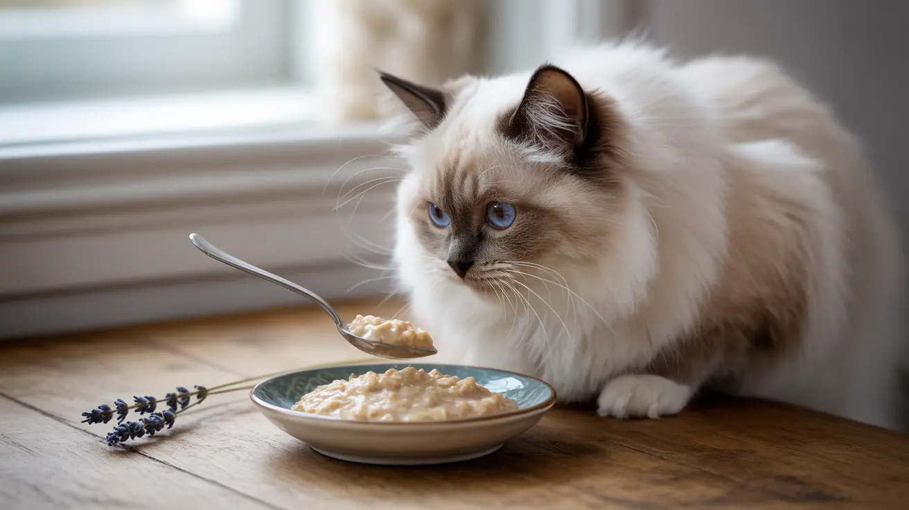 Chat et flocons d’avoine : bienfaits, risques et conseils nutrition