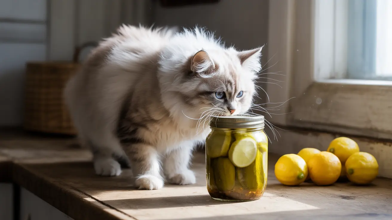 ¿Pueden los gatos comer pepinillos? Guía completa sobre la seguridad de los encurtidos para felinos