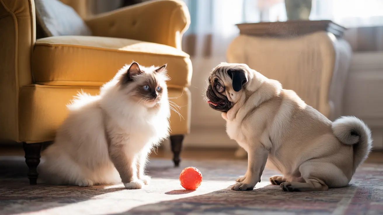 La vérité sur les relations entre chats et chiens