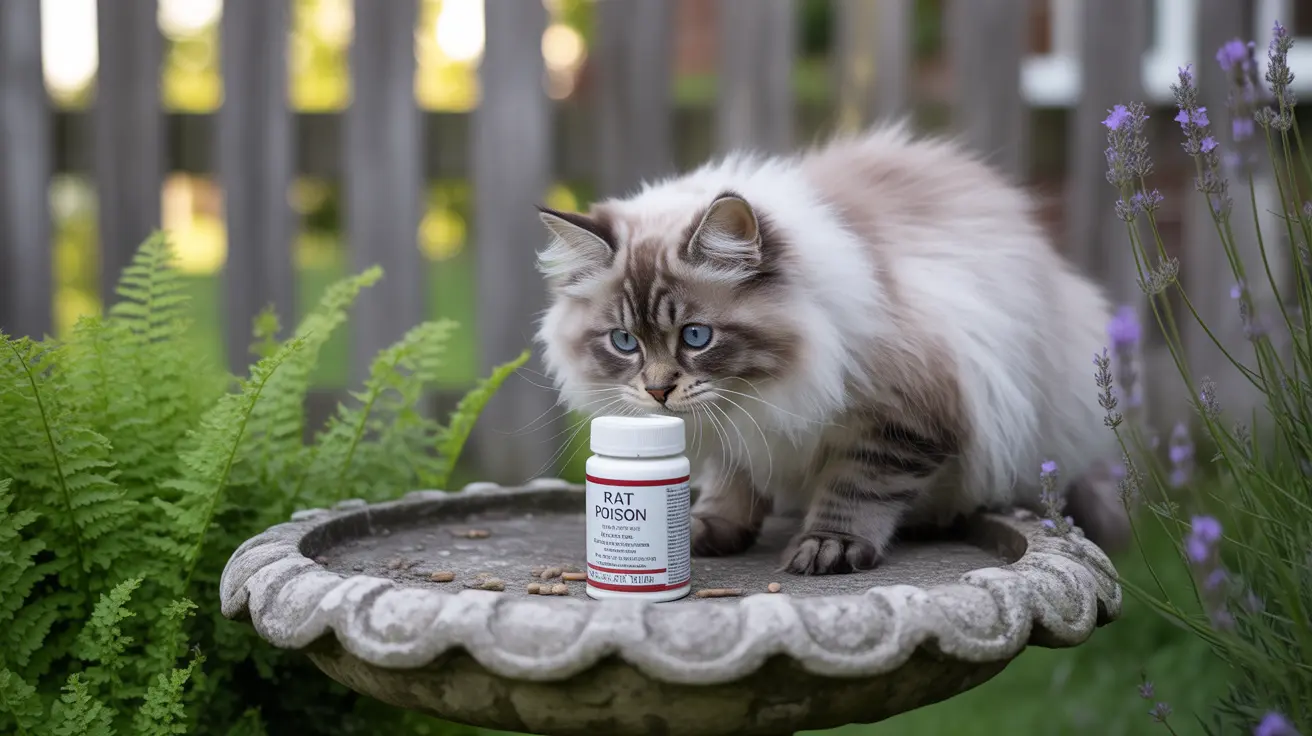 ¿Qué pasa si un gato come veneno para ratas? Información crítica para dueños de mascotas