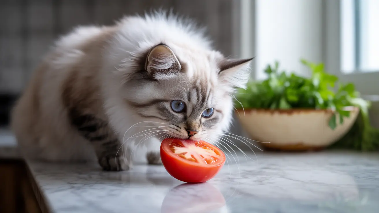 La verdad sobre los gatos y los tomates