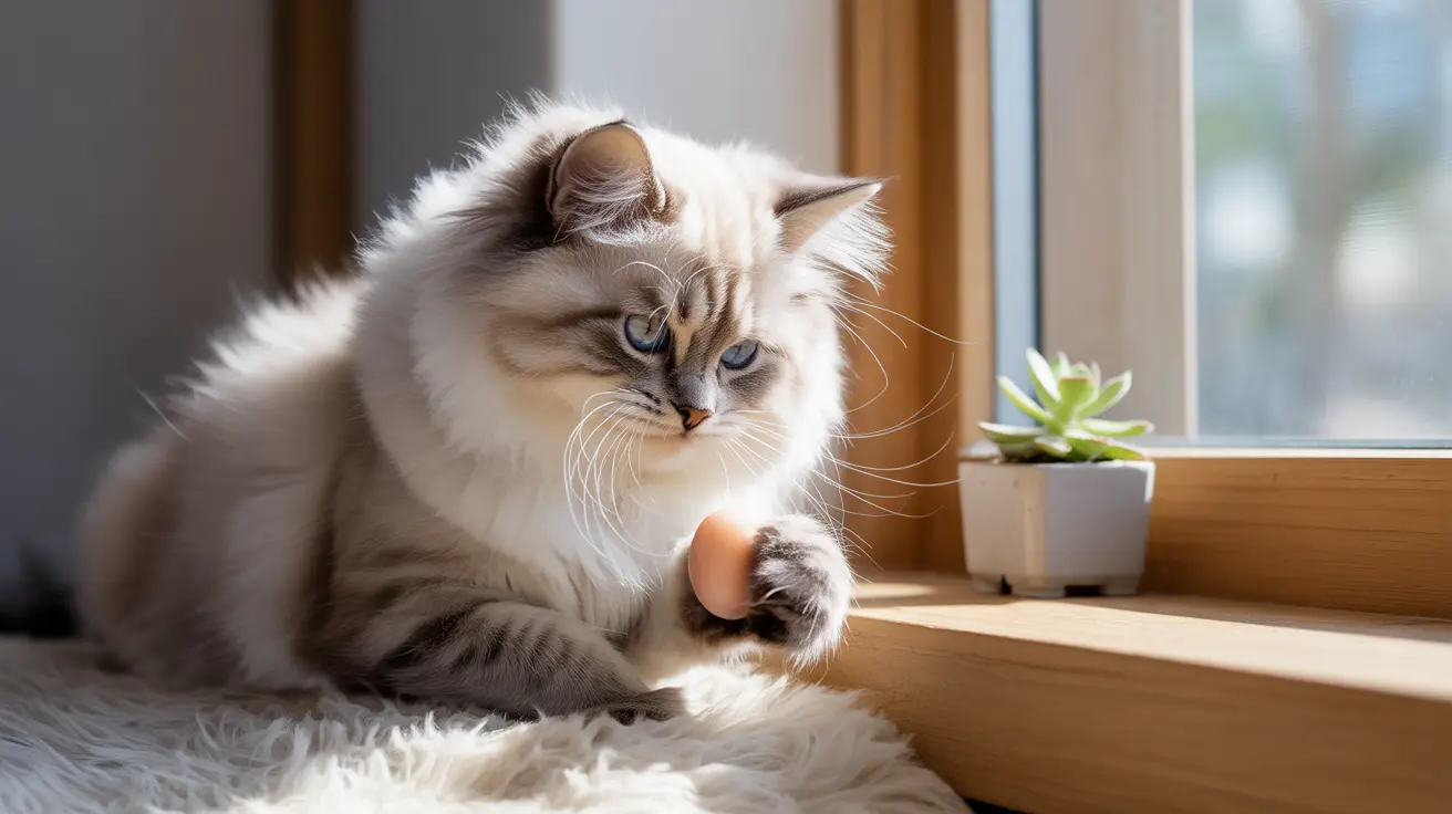 ¿Qué son las etiquetas en la piel de gatos?