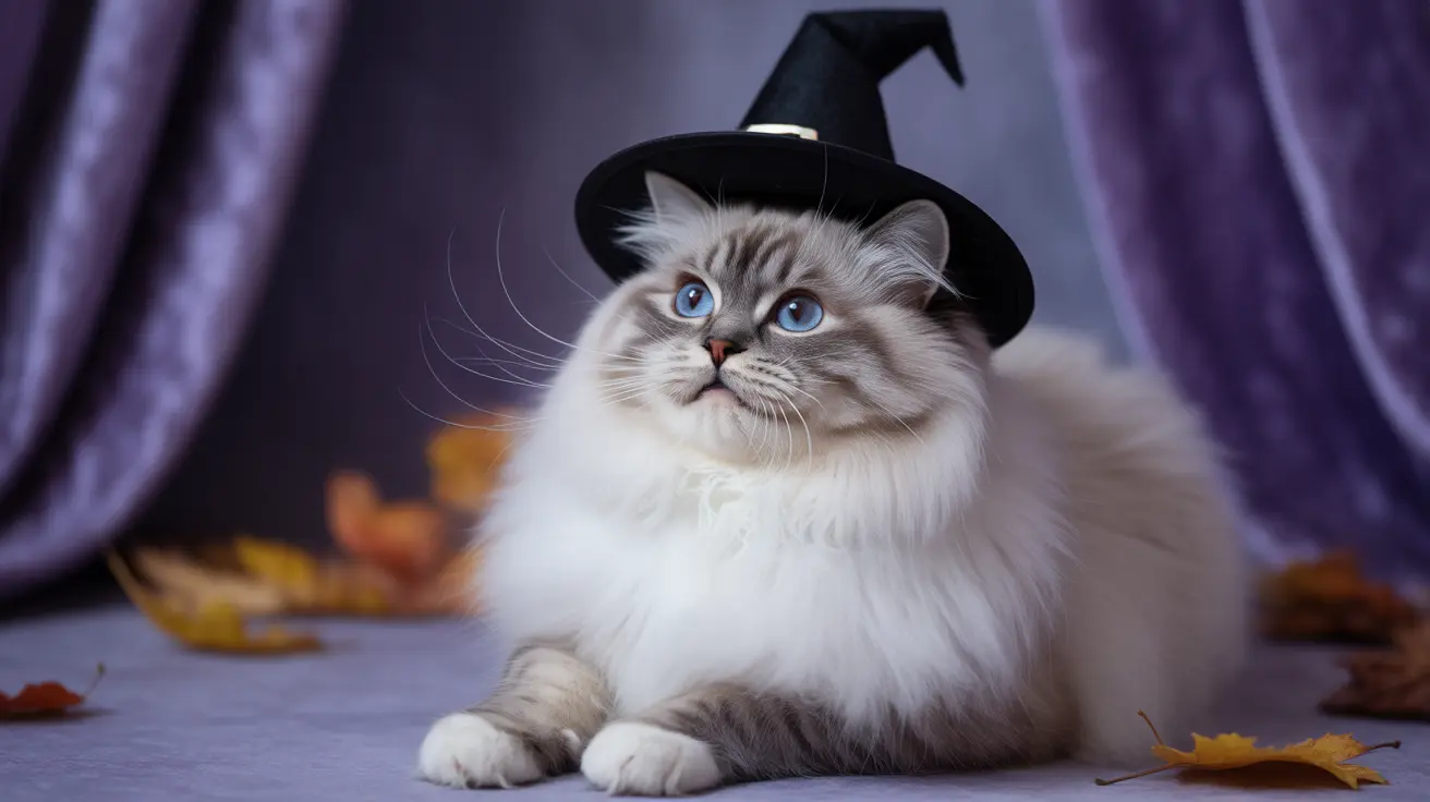 猫のための安全でおしゃれなハロウィンコスチューム完全ガイド