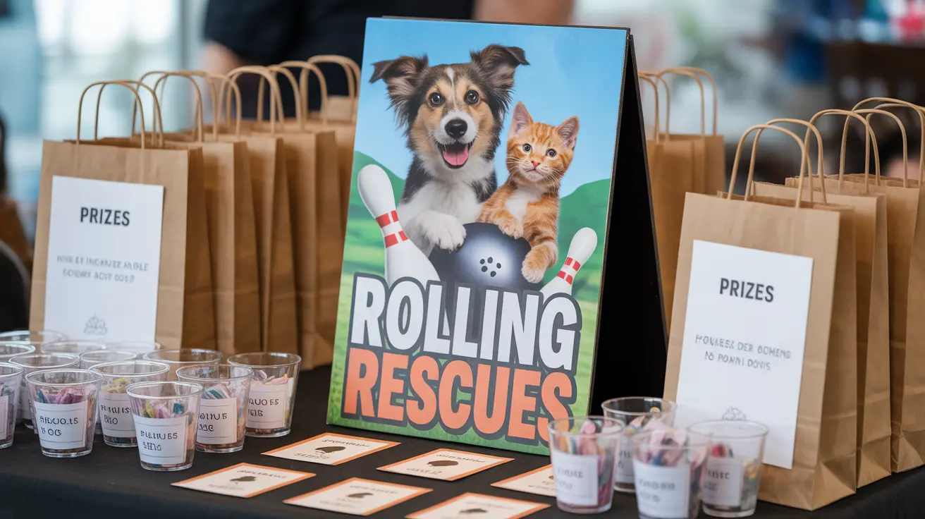 Participants bowling at the Rolling for Rescues charity event at Greengarden Lanes supporting Erie Humane Society