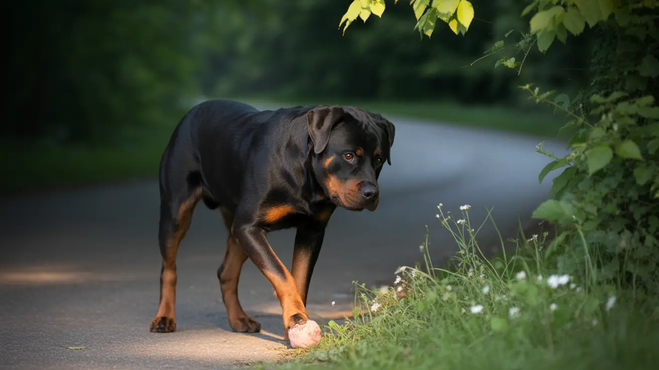 Signes physiques d’une morsure de serpent chez le chien