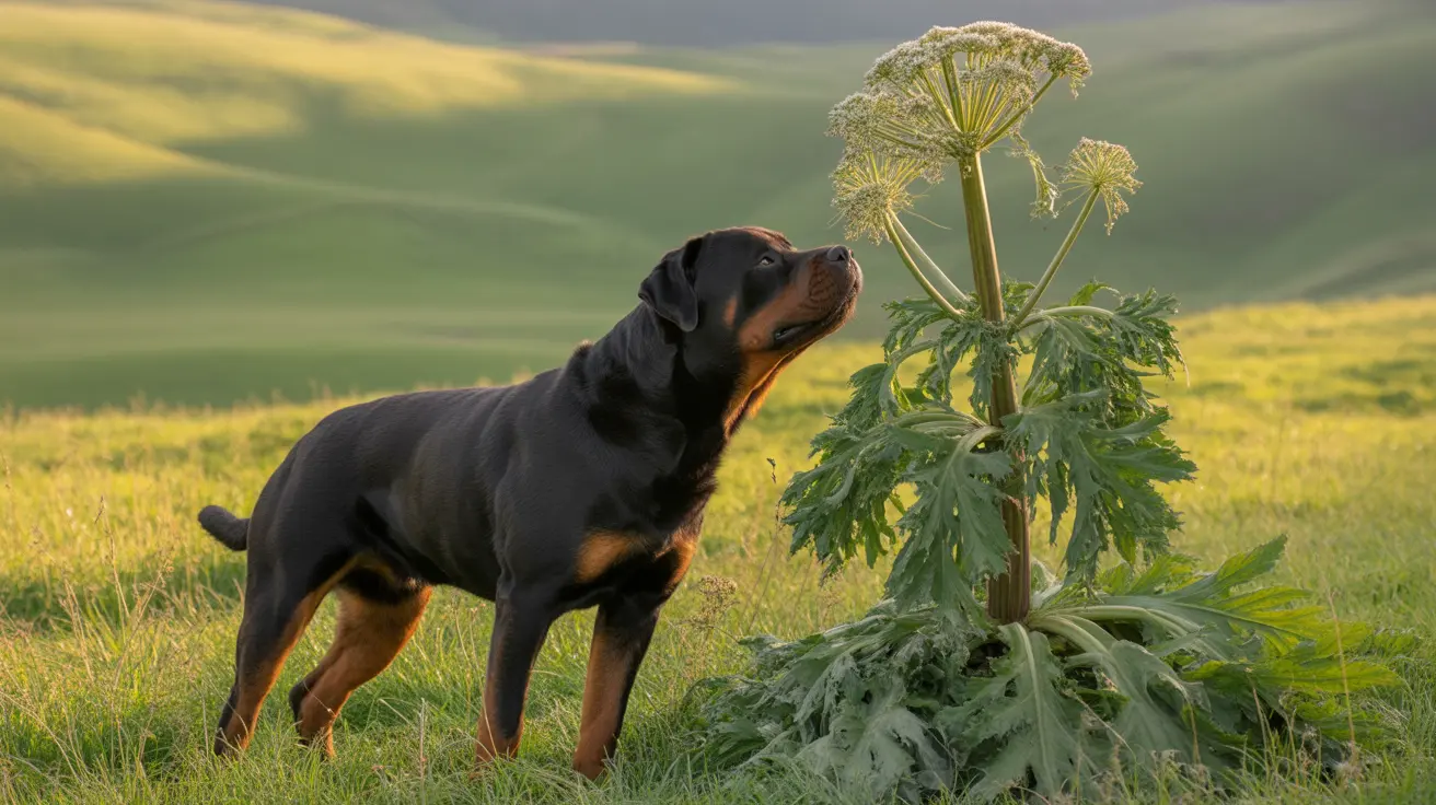 Riesgos del Hogweed Gigante: Protegiendo a Perros y Gatos del Envenenamiento