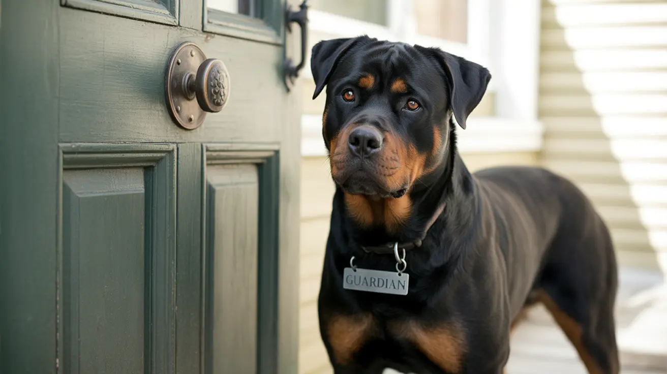 ロットワイラーは番犬に向いている？その保護本能と適性を徹底解説