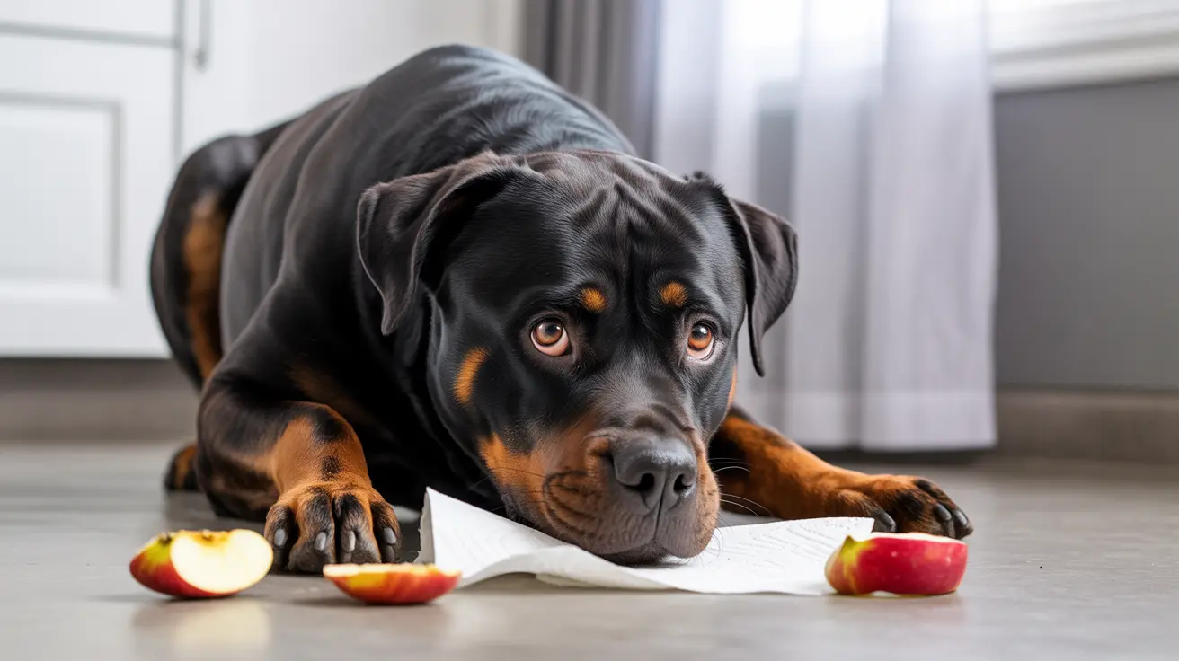 Mi perro comió papel de cocina: qué hacer y riesgos