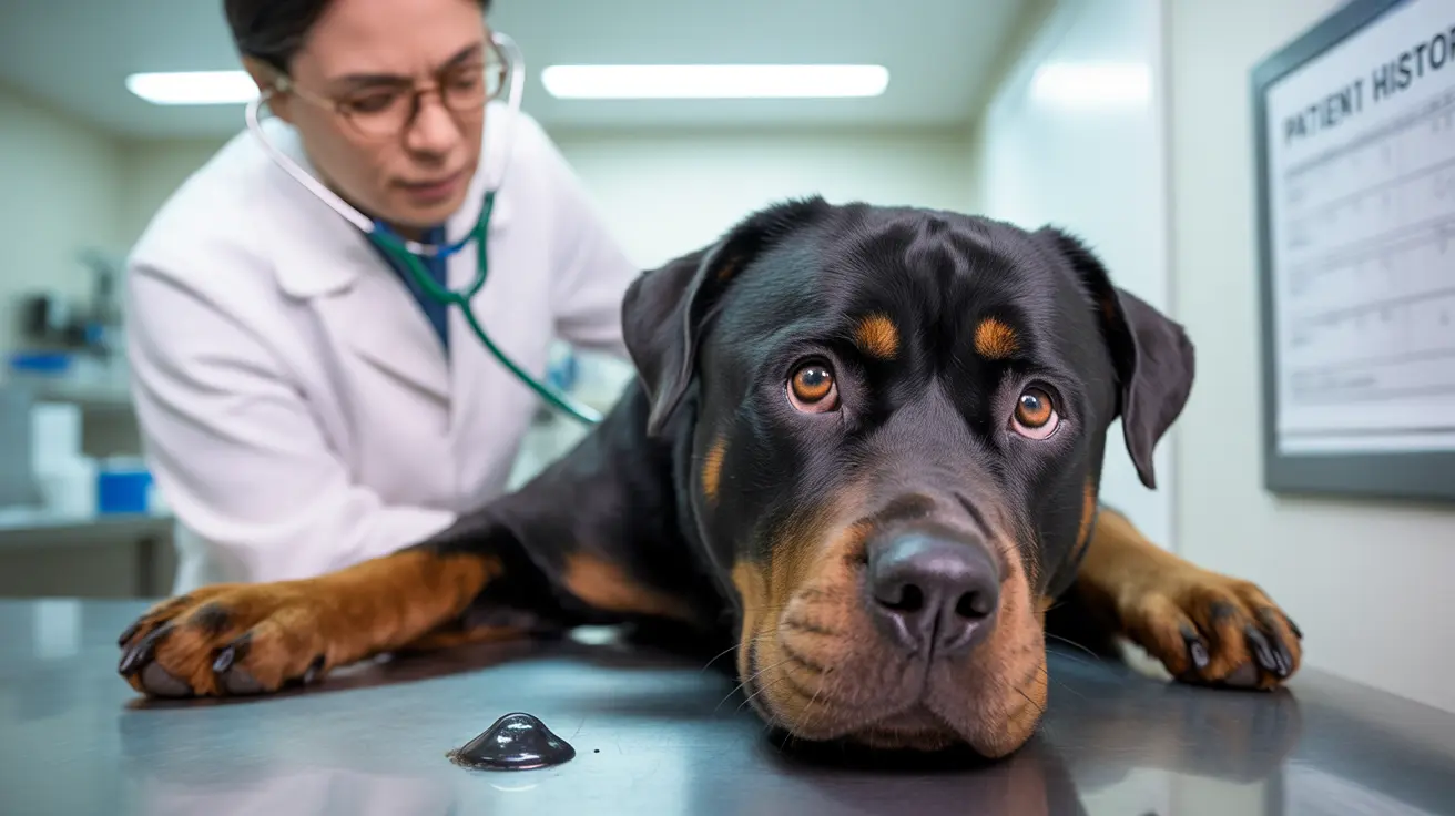 Entendiendo el vómito negro en perros: qué significa