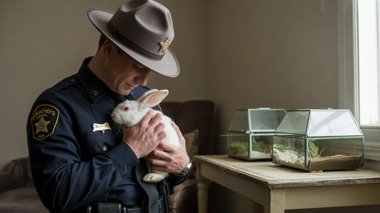 Sheriff deputies discovering dead snakes during home eviction