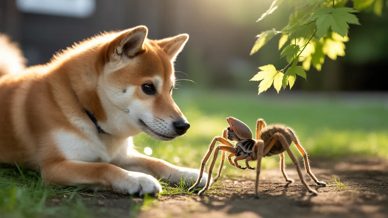 Mordedura de araña lobo en perros: síntomas, tratamiento y cuándo preocuparse
