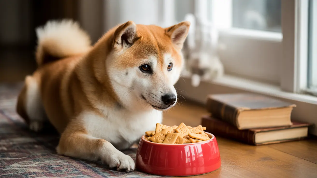 ¿Pueden los perros comer galletas saladas como Goldfish?