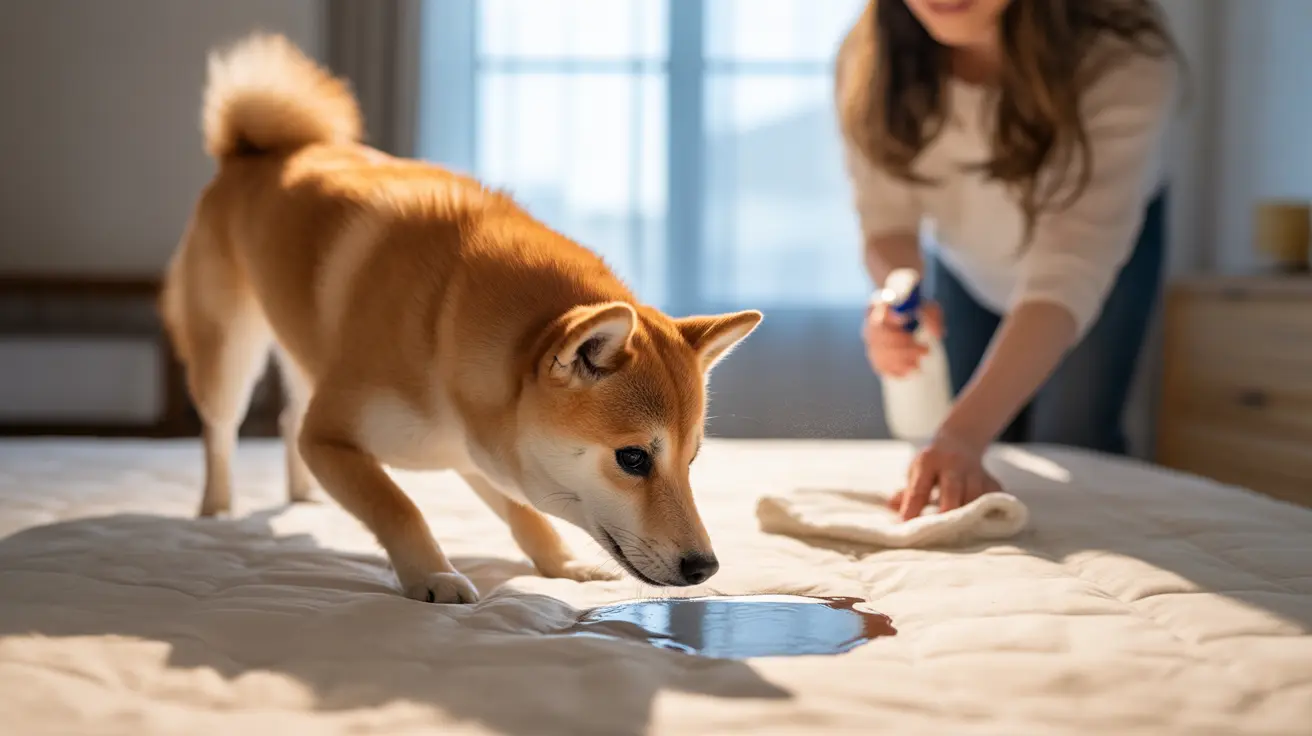 マットレスの犬のおしっこ完全掃除ガイド｜シミ・臭いの除去方法と予防策