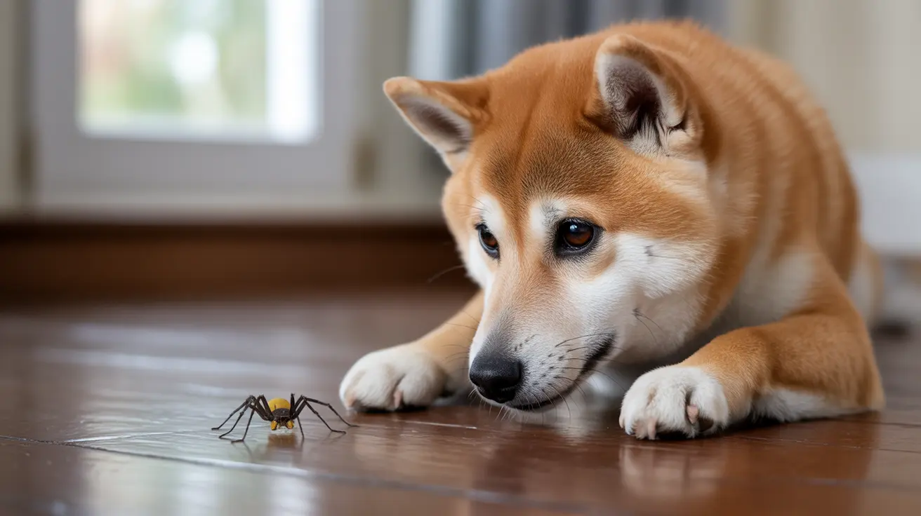 Comprendiendo por qué los perros comen arañas