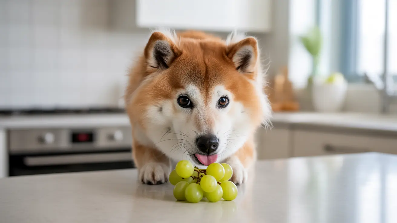 La verdad sobre las uvas verdes y los perros: por qué nunca son seguras