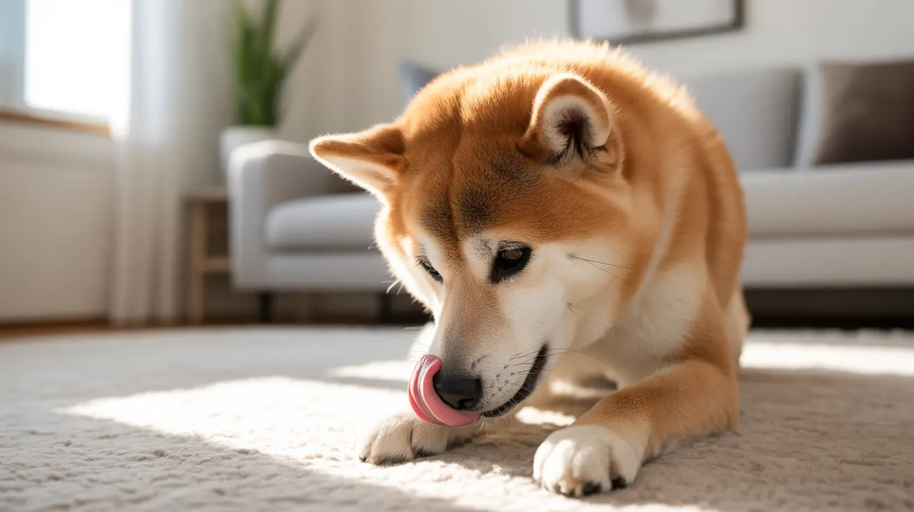 犬の過度な舐め行動を理解する：原因・対処法・受診の目安