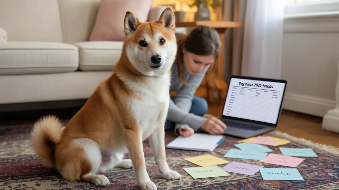 Tendances des prénoms de chiens en 2025