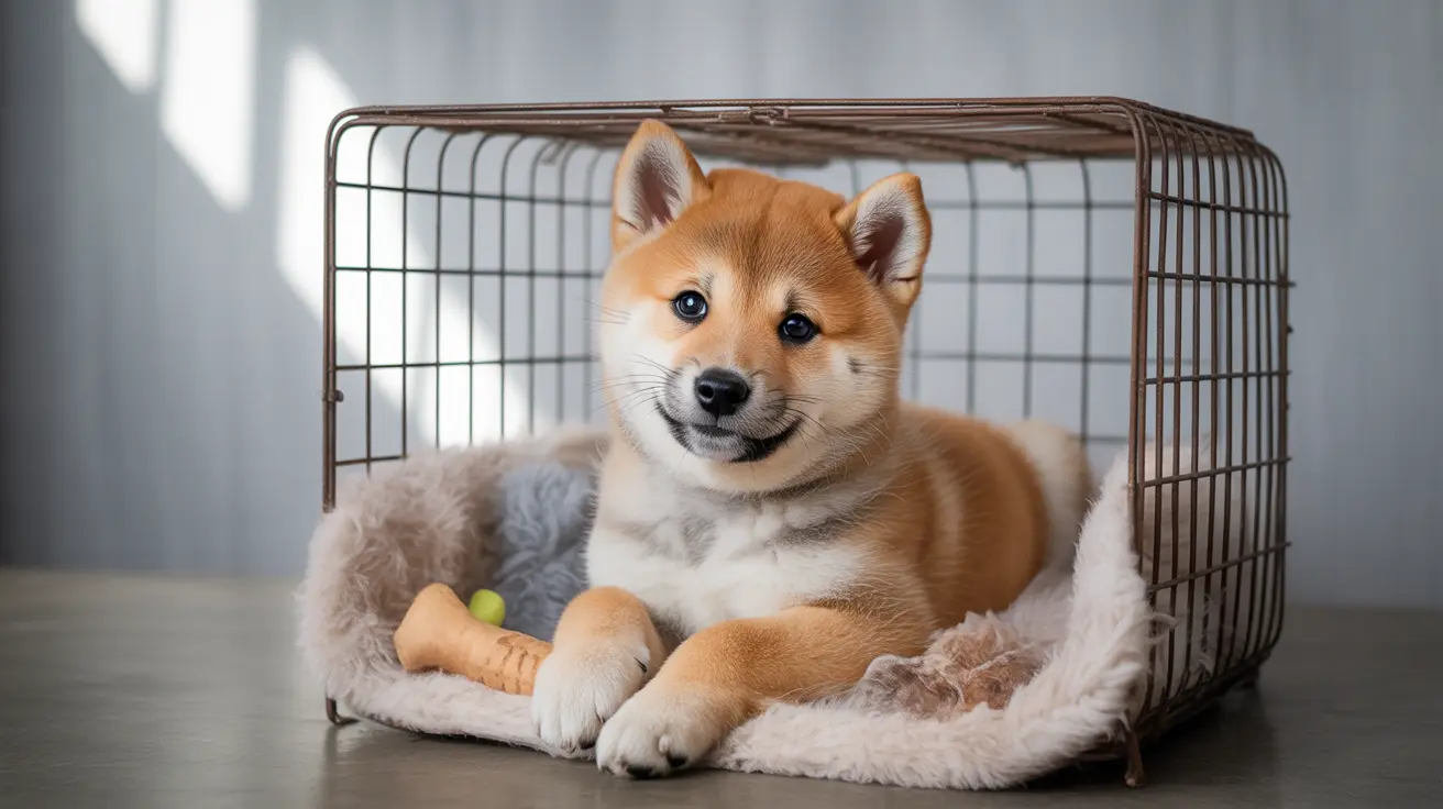 子犬のクレートトレーニング完全ガイド：成功のための基本ポイント