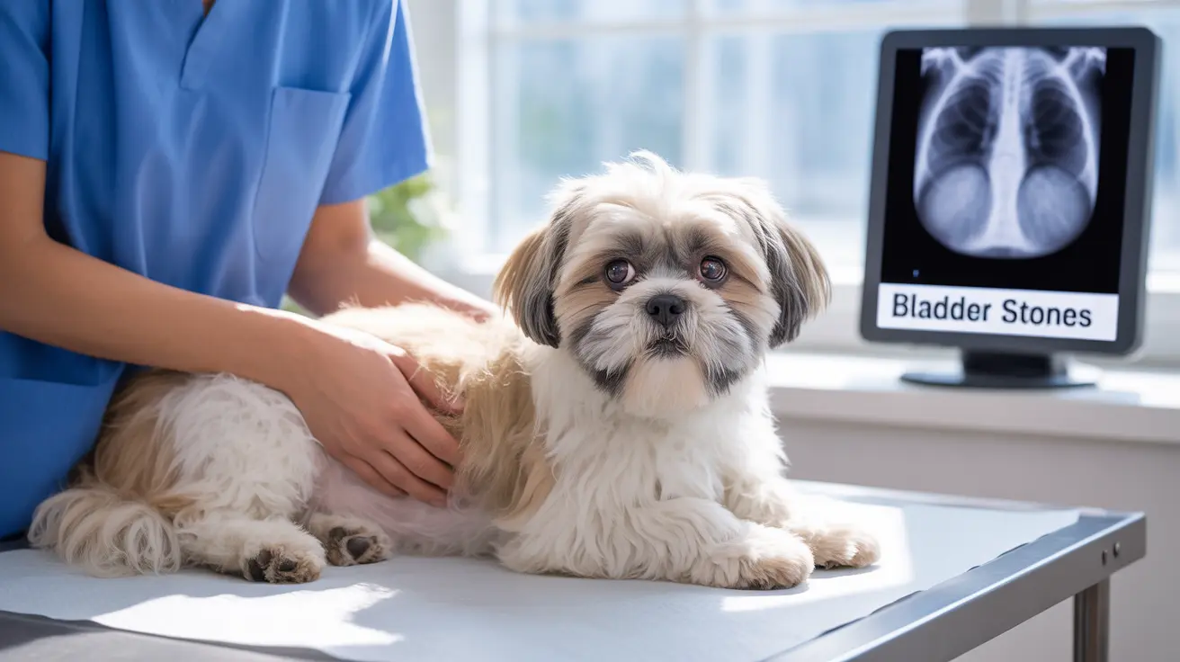Cálculos vesicales en perros: causas, síntomas y tratamientos