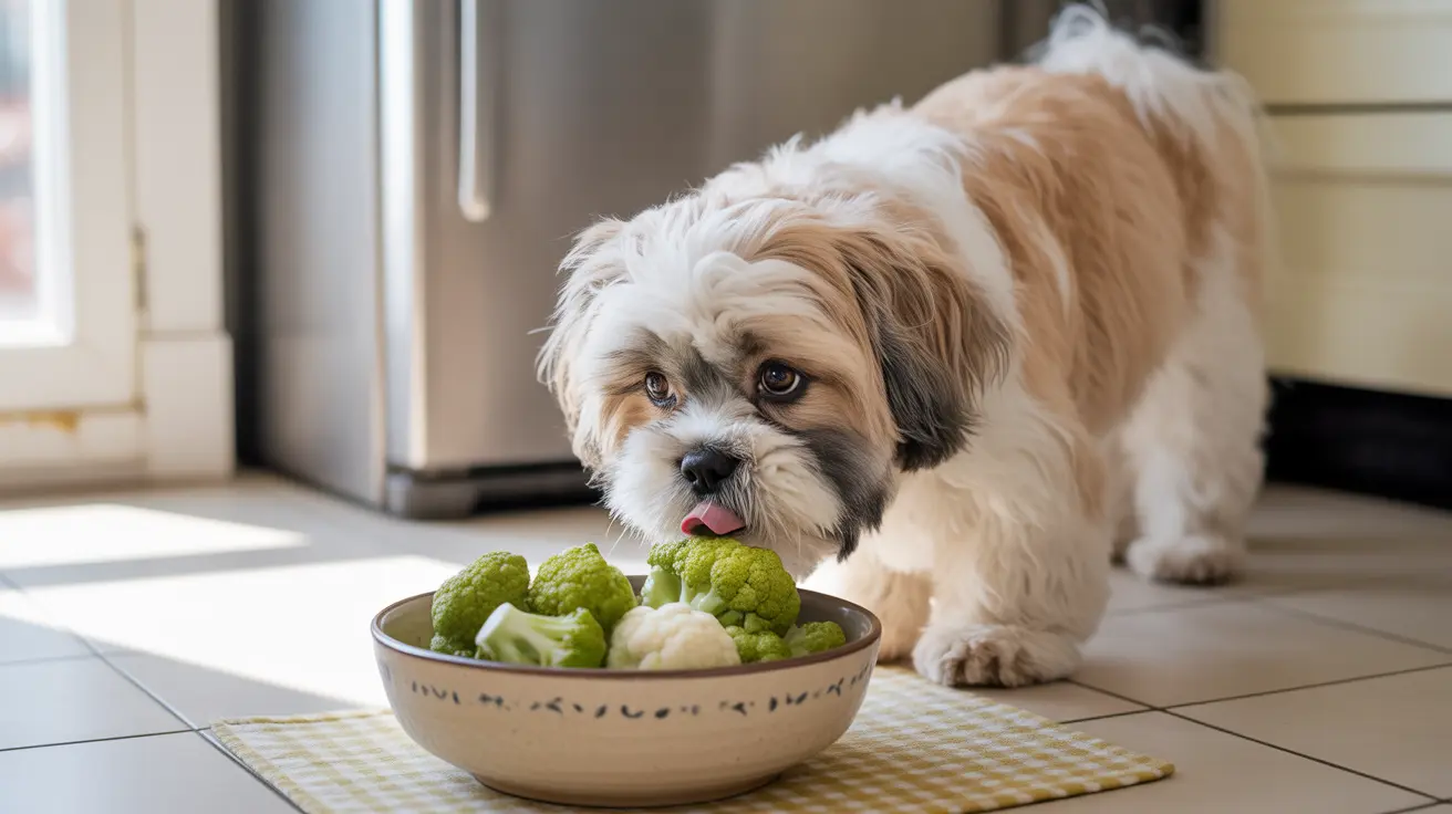 ¿La coliflor es buena para los perros?