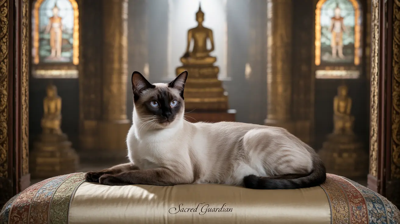 Les Origines Sacrées du Chat Siamois