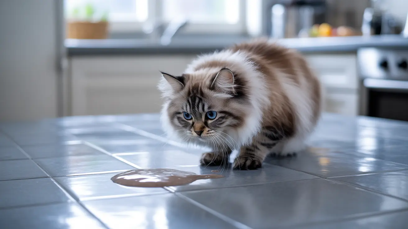 La ciencia detrás de por qué los gatos comen su vómito