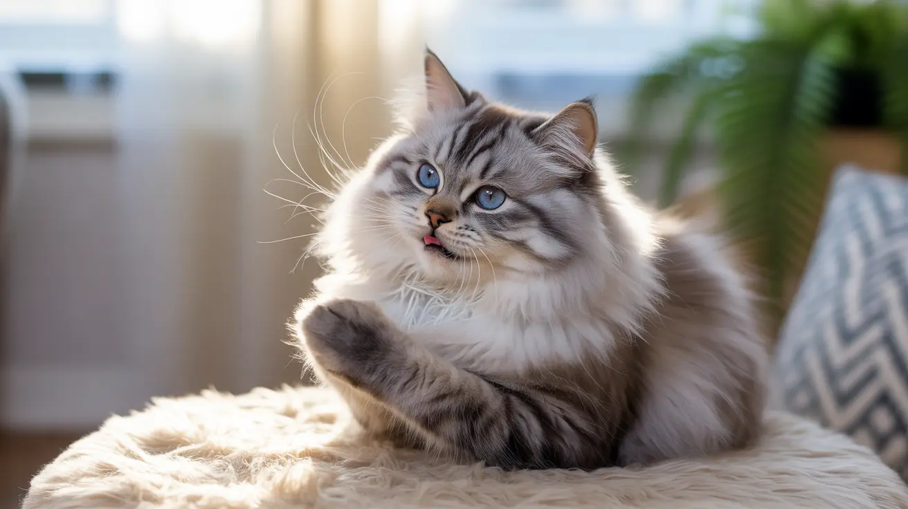 猫はなぜ食後に前足をなめるのか？その習性を徹底解説