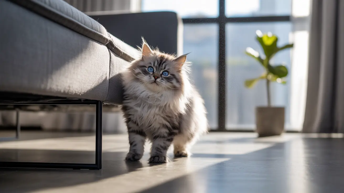 猫が突然びくびくする理由とは？愛猫の驚きやすい行動を理解する