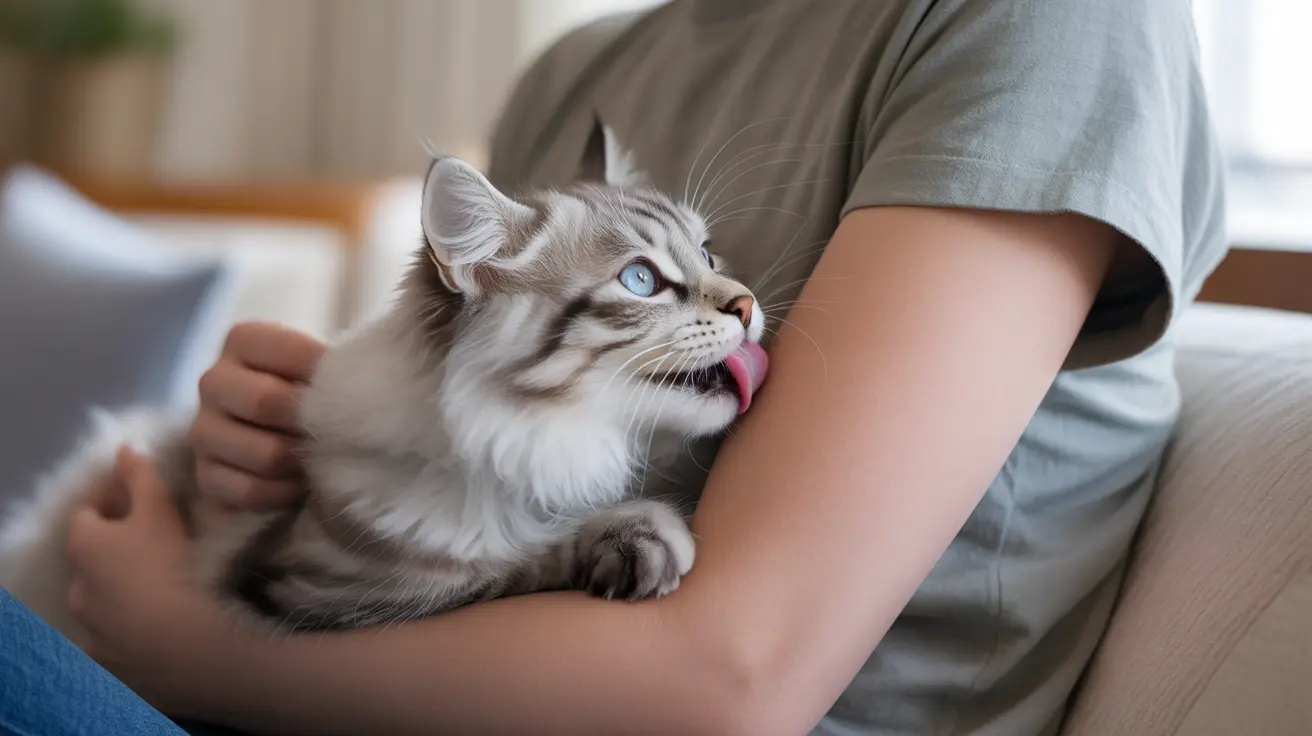 Why Does My Cat Lick My Armpits? Understanding This Curious Behavior