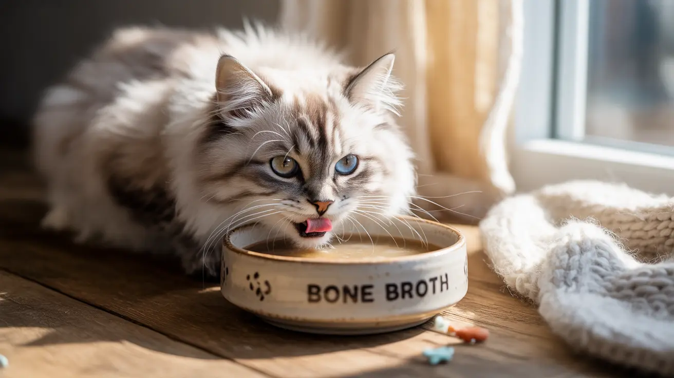 Caldo de ossos faz bem a gatos? Benefícios, segurança e guia de alimentação