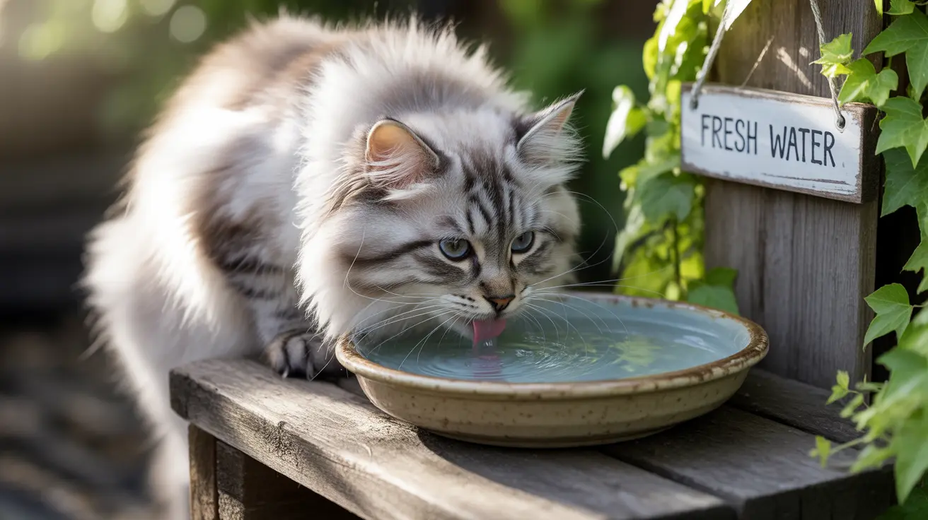 Les bases de l'hydratation du chat errant