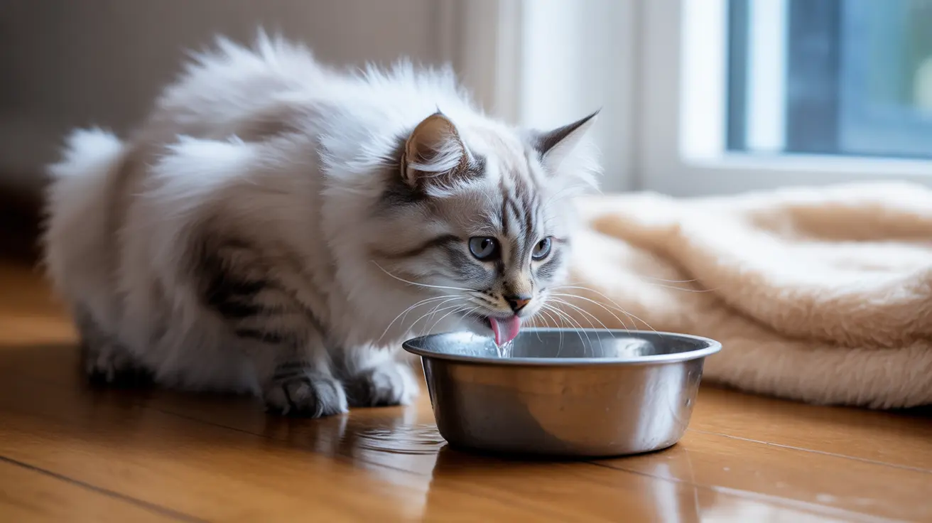 Por qué el agua fresca es fundamental para la salud de tu gato