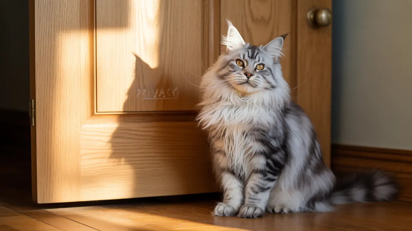 Why Does My Cat Guard My Door? Understanding This Common Feline Behavior