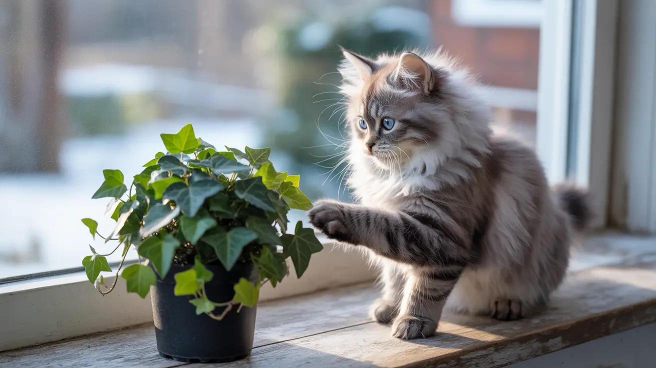 アイビーは猫にとって有害？安全対策と予防の完全ガイド