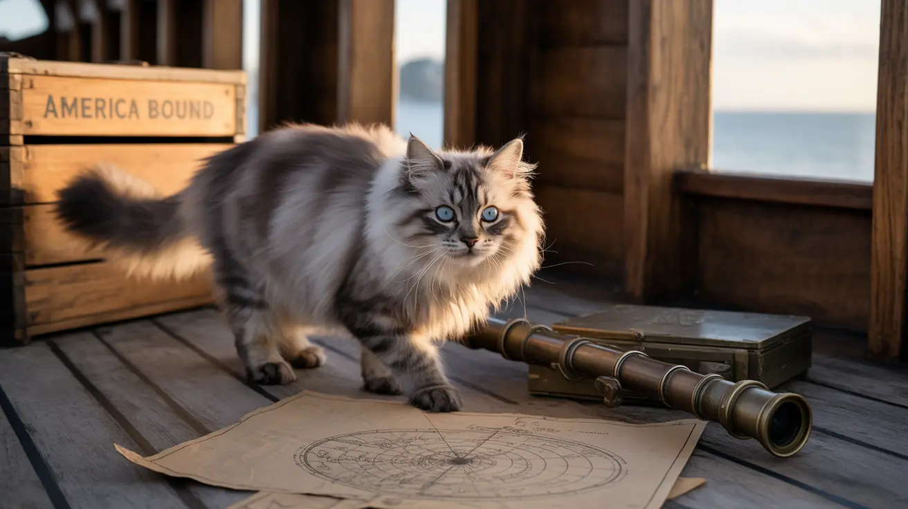Historia de los gatos en América: de marineros a mascotas