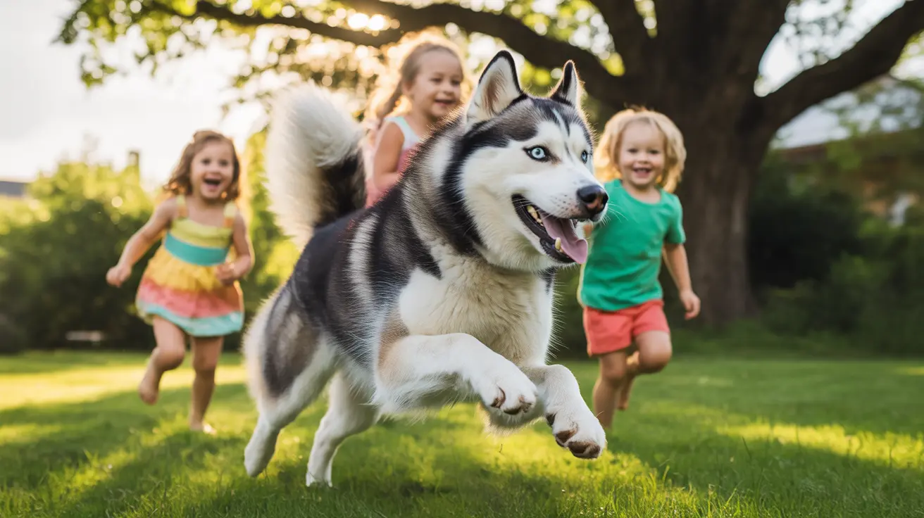 ハスキーは子どもと相性がいい？安全性と適合性の完全ガイド
