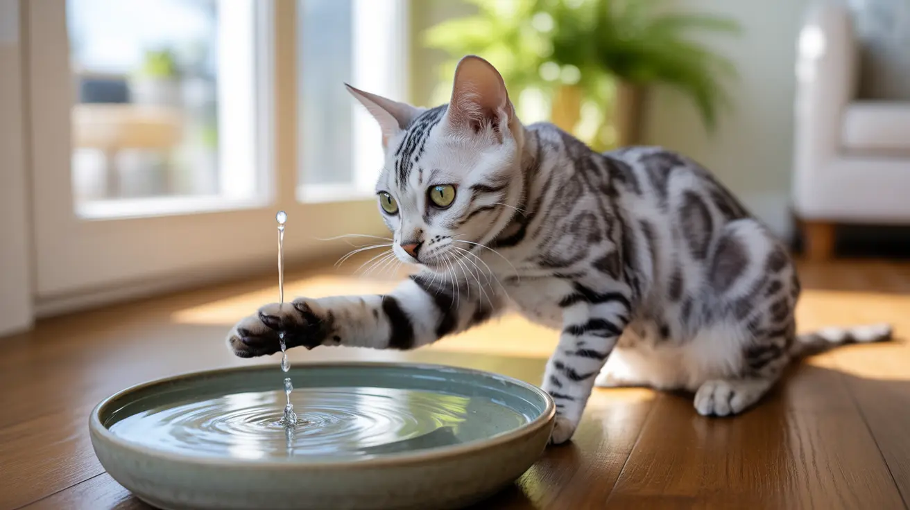 Why Do Cats Paw at Water Bowls? Understanding This Common Feline Behavior
