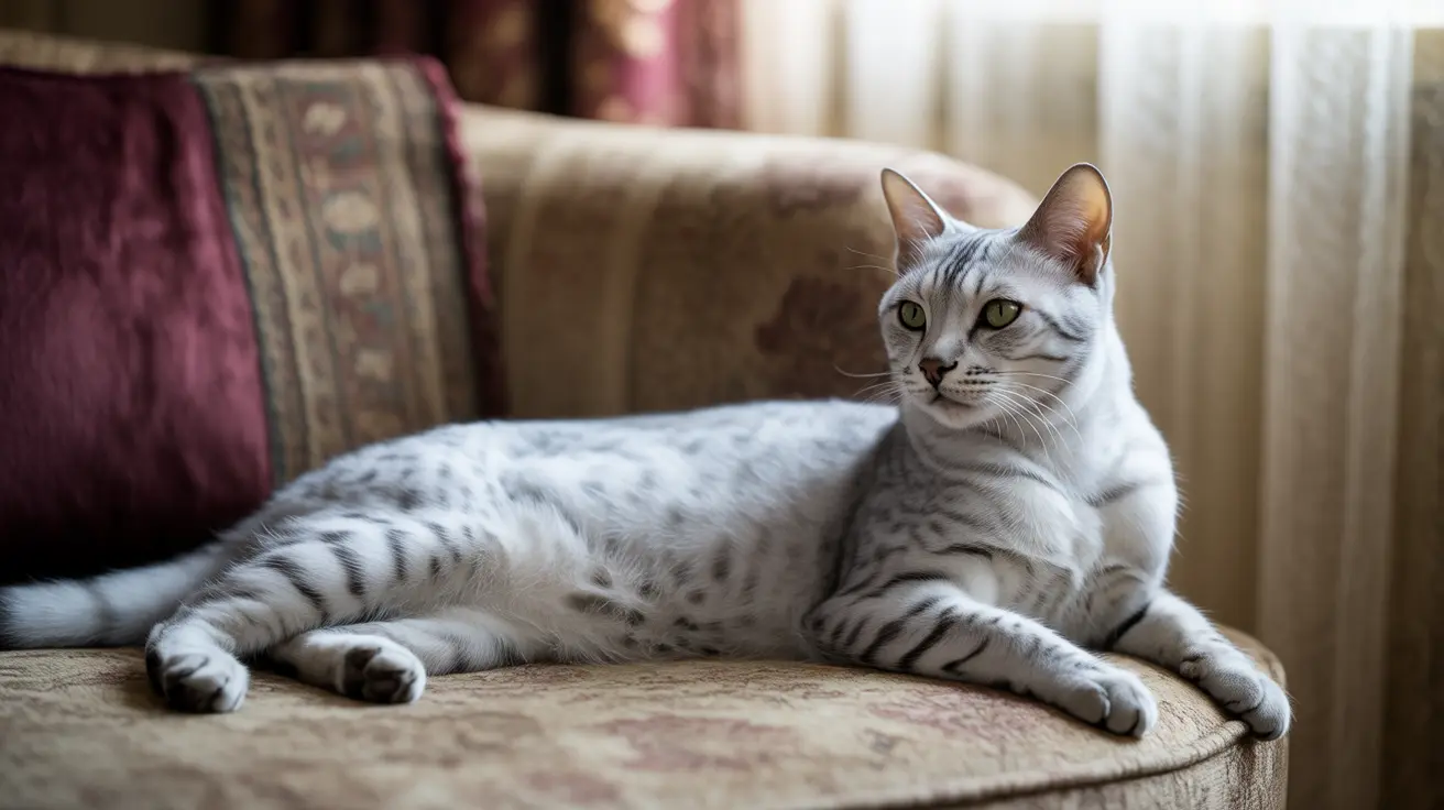 エジプシャンマウの白猫カラー：希少で議論を呼ぶ被毛を徹底解説