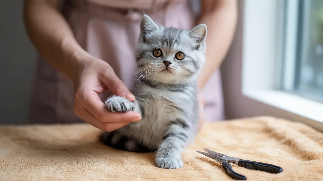 Herramientas Esenciales para Cortar las Uñas de un Gatito