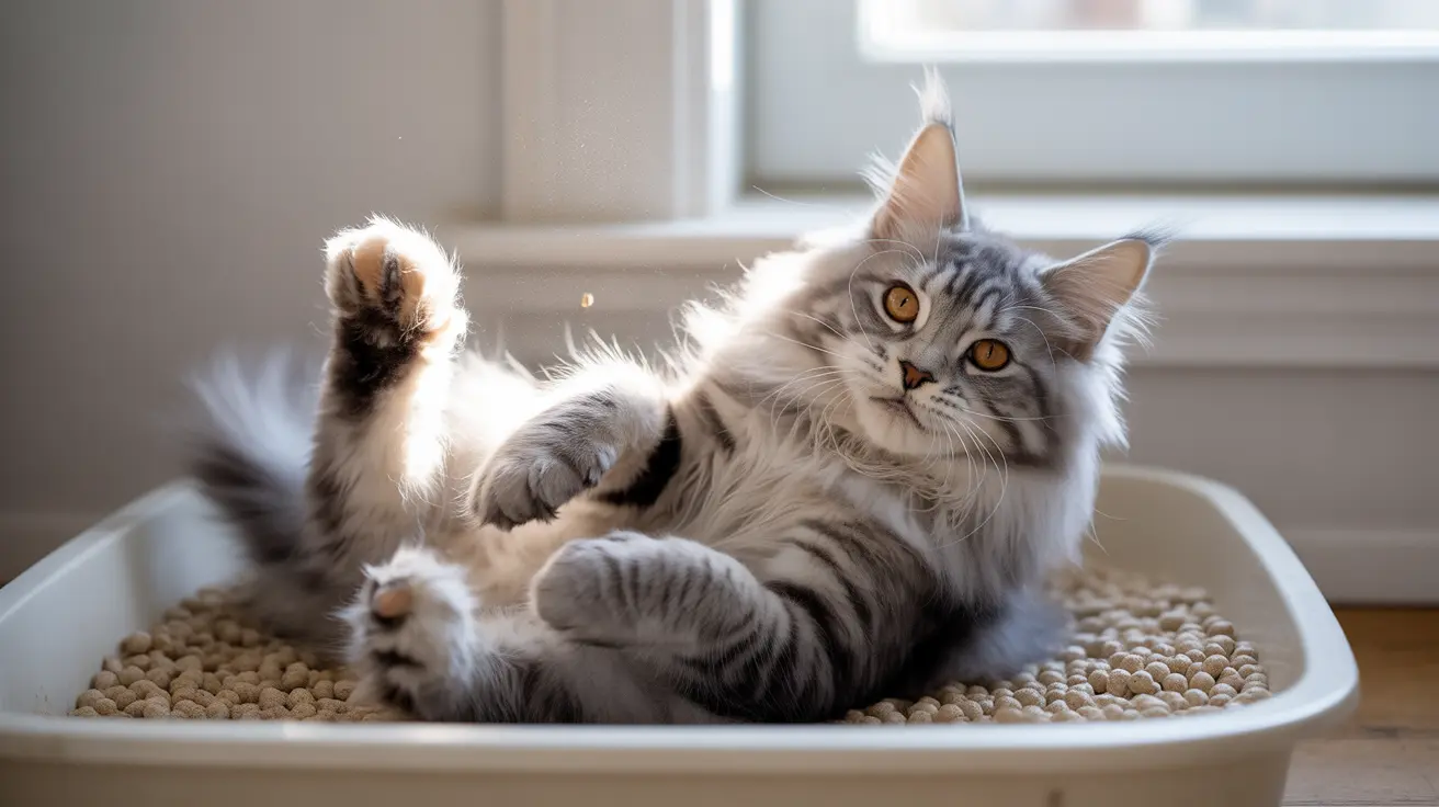 Why Does My Cat Roll in the Litter Box? Understanding This Common Behavior